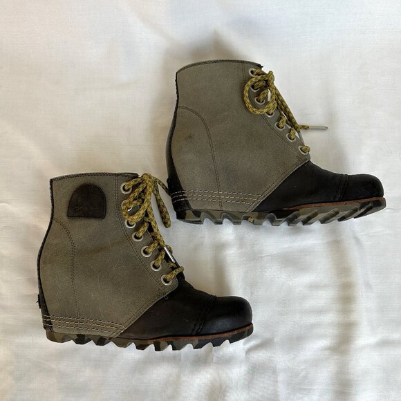 Sorel 1964 Premium Waterproof Wedge Ankle Boots - Picture 9 of 13